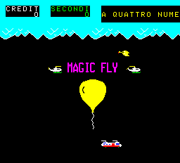 Magic Fly Title Screen